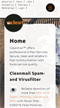 Mobile Screenshot of cleanmail.ch